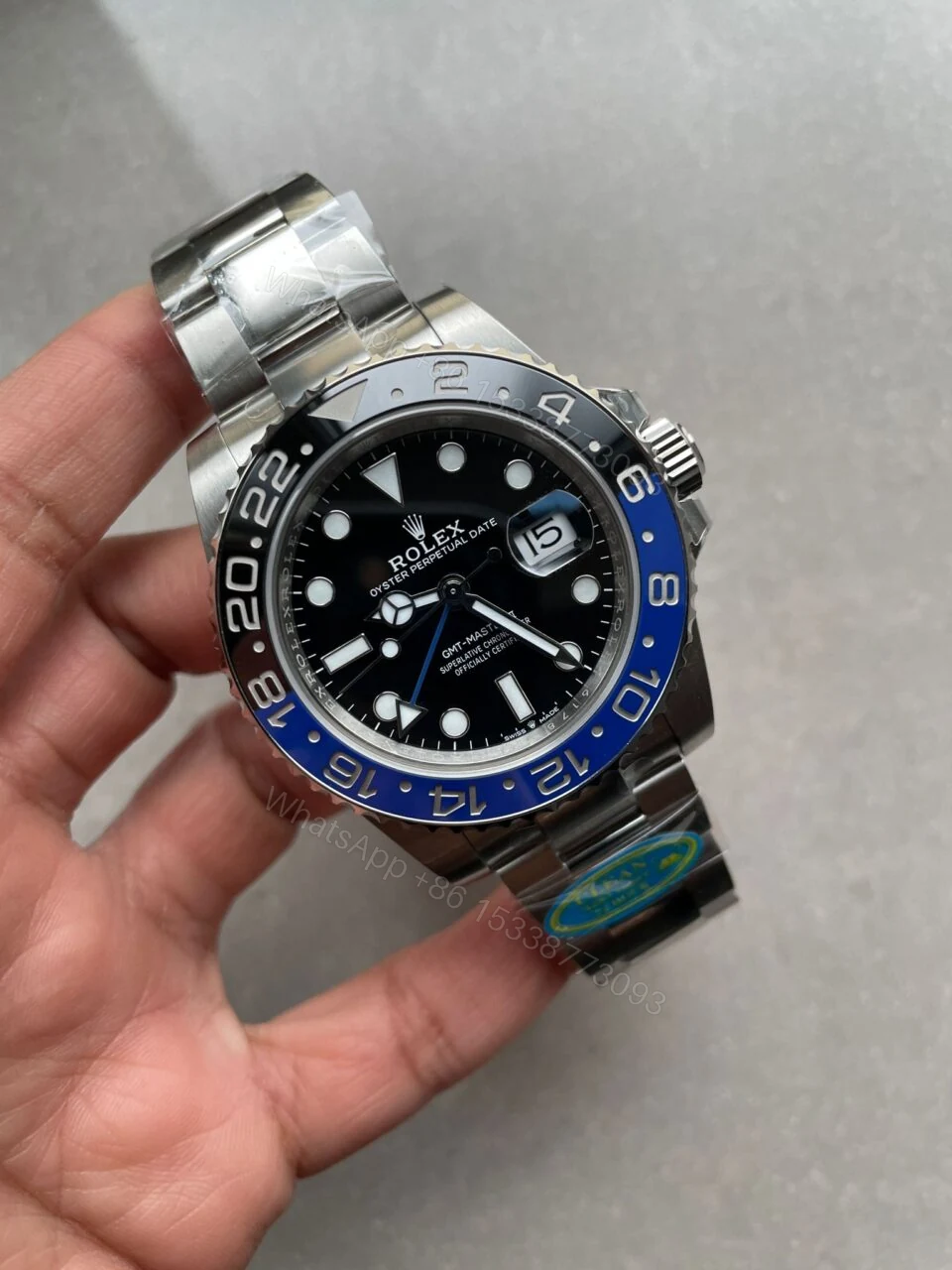 View 2 of Clean Factory 1:1 Rolex GMT-Master II 126710 Best Edition BLNR BATMAN Blue/Black Ceramic DD3285 CHS