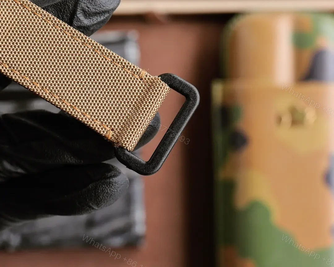 View 7 of Best Rolex Submariner Military Carbon replica 40MM Tan Fabric Strap Edition RG-SUBMARINER-MILITARY-CARBON-TAN-40