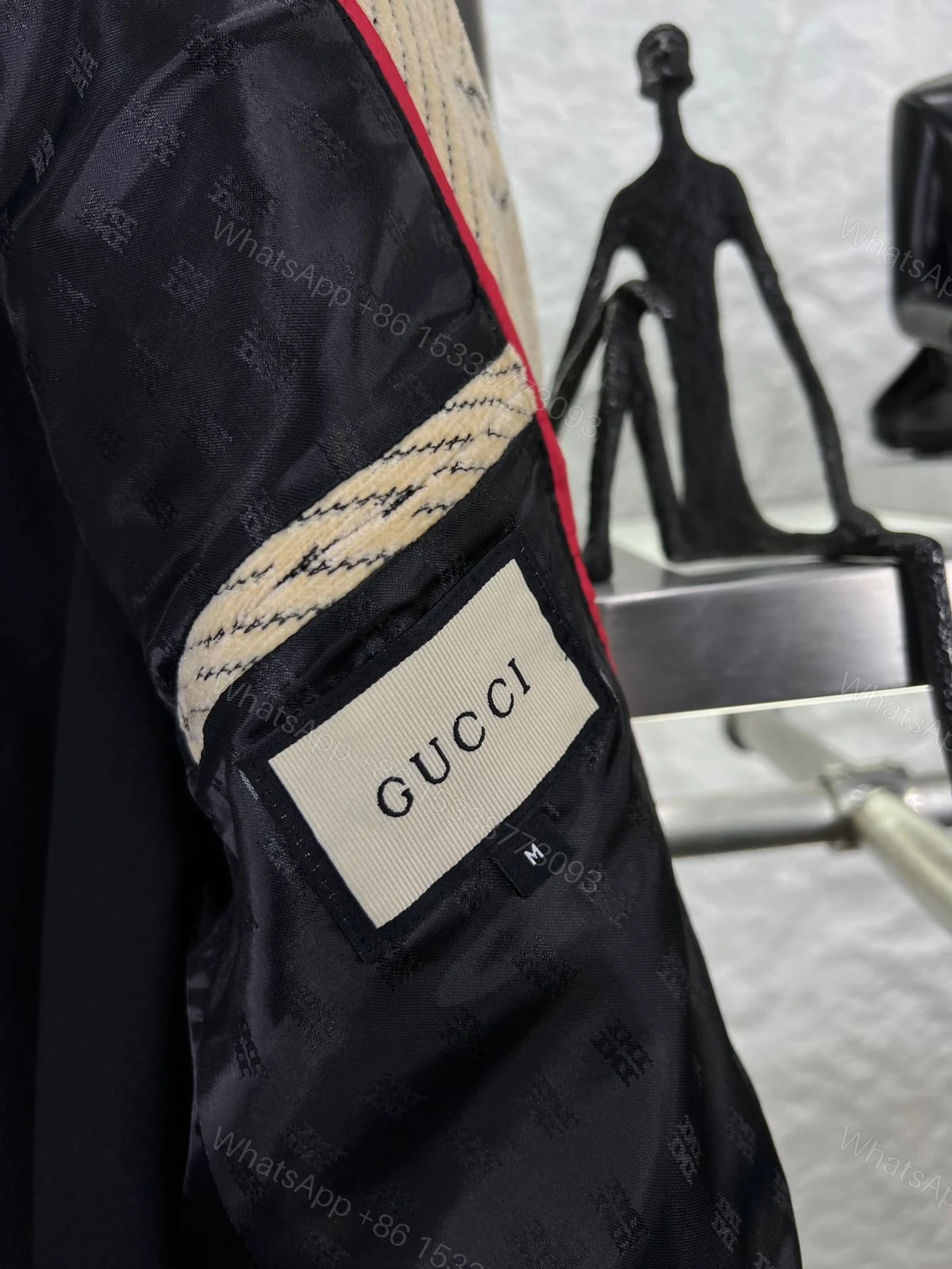 View 10 of First Copy Gucci Imported Fabric Blazer