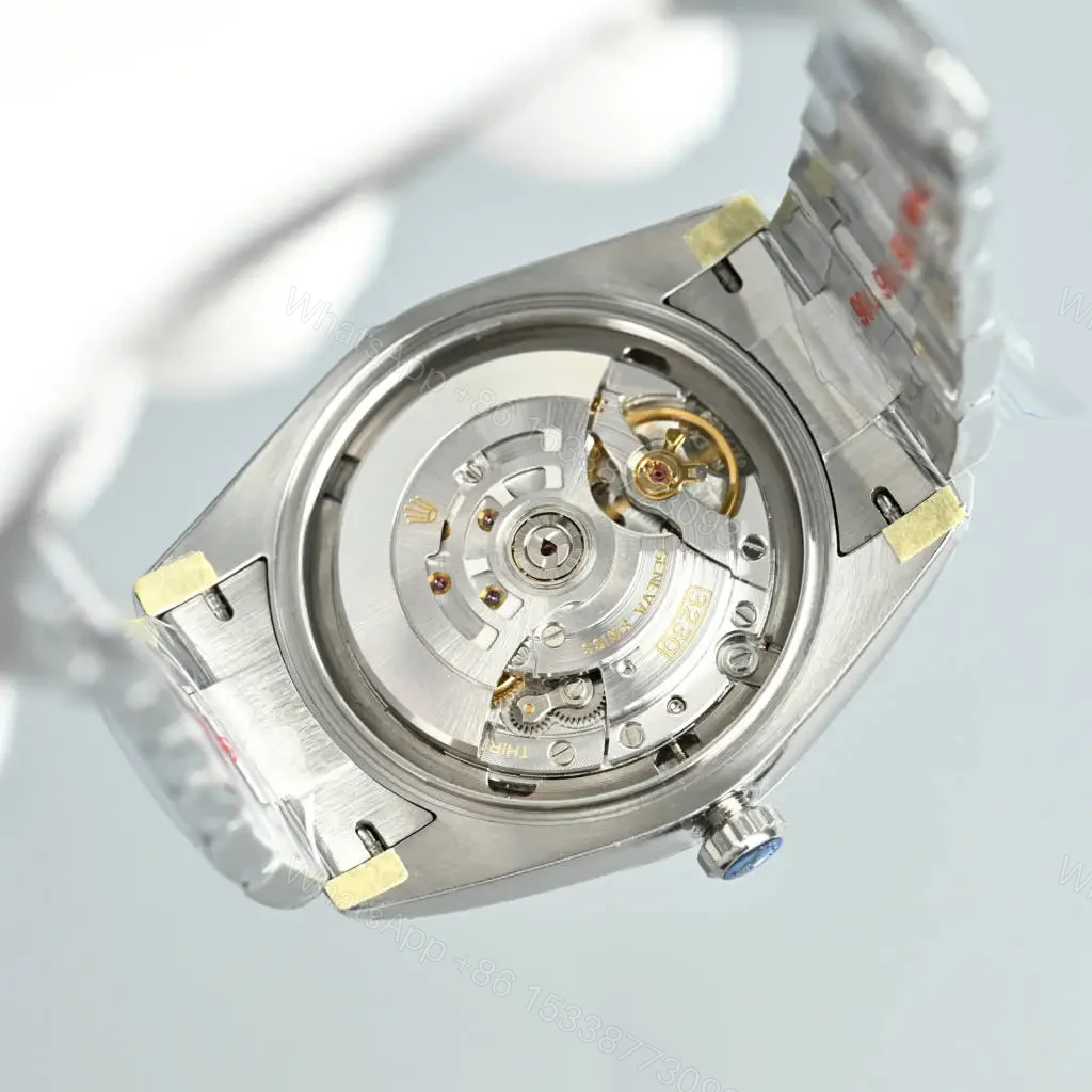 View 6 of Rolex Oyster Perpetual 41 Stainless Steel Yellow Dial Oyster 124300-0004
