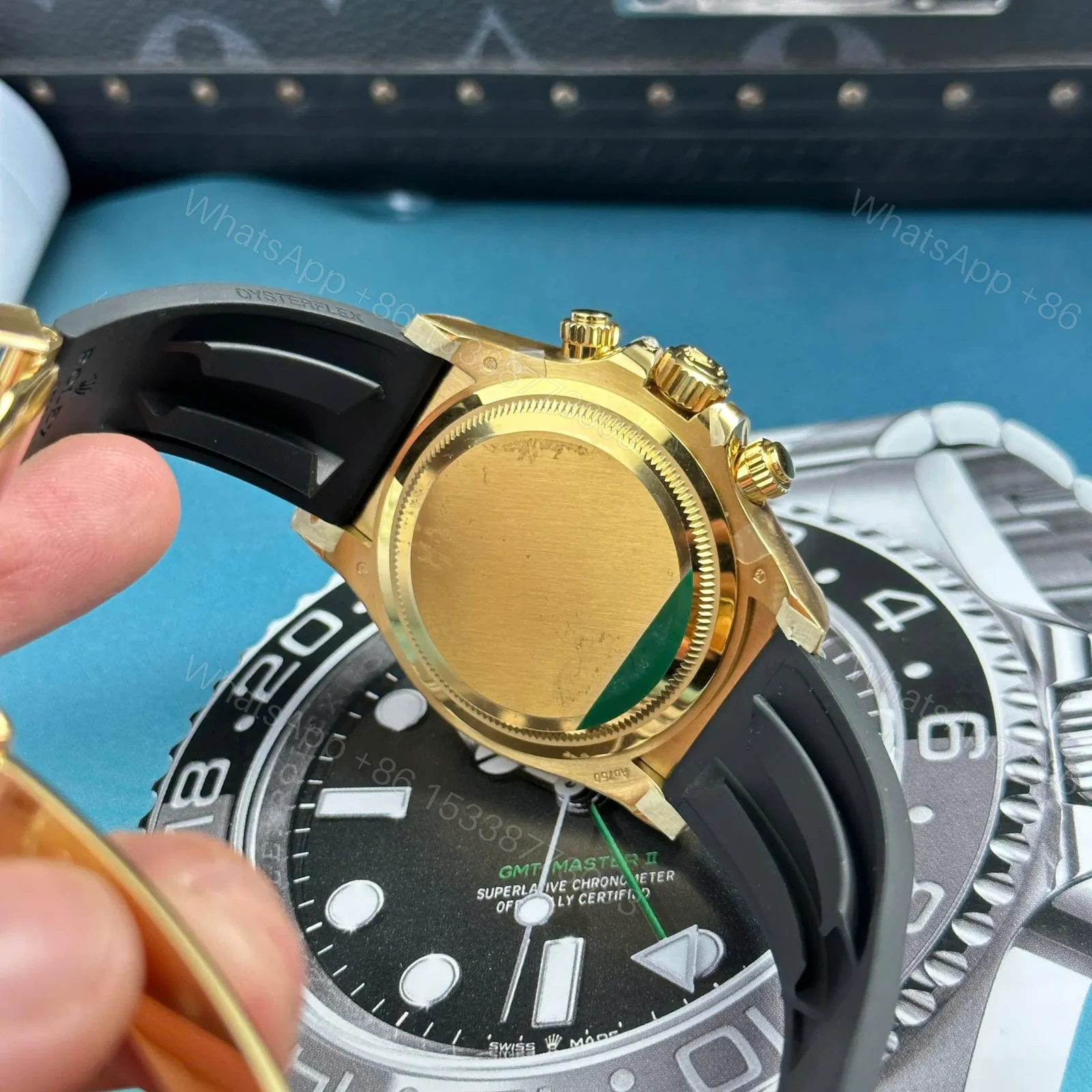 View 11 of Superclone Rolex Daytona 126518LN Turquoise Dial “Alcaraz”