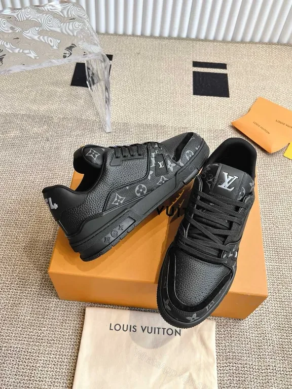 View 7 of Boldly Modern Louis Vuitton-Inspired Sneaker: Luxe Comfort