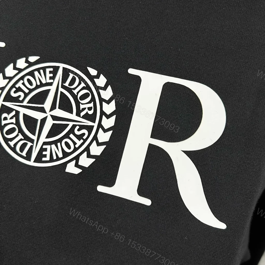 View 2 of Bold Back DIOR Crest Sweatshirt: Luxe Streetwear