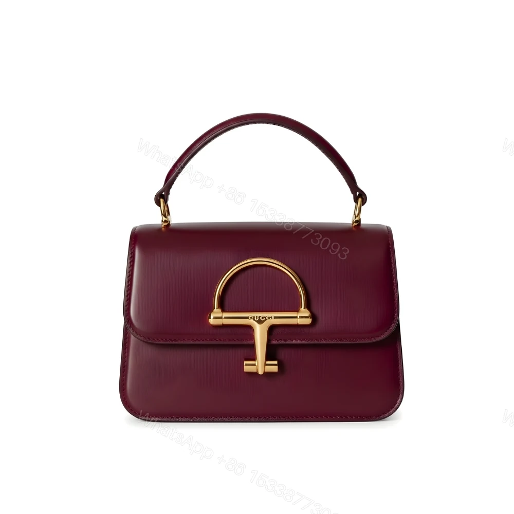 Gucci Siena Small Top Handle Bag Burgundy 19Cm — view 1