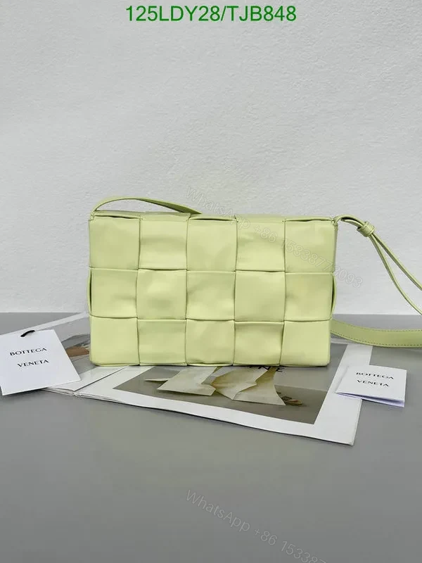 View 70 of Bottega Veneta Premium Nappa Leather Intrecciato Weave Bag with Magnetic Fastening BV9101