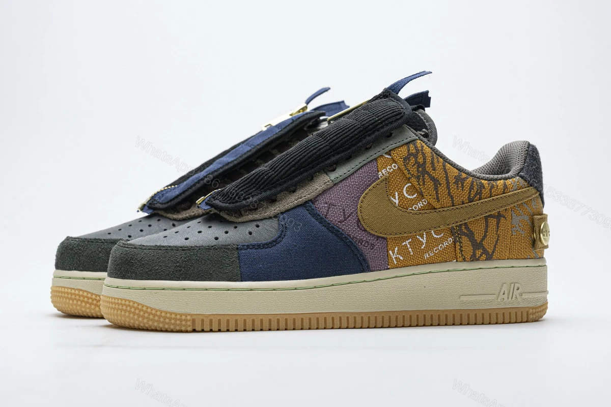 View 11 of Travis Scott Nike Air Force 1 Low “Cactus Jack CN2405-900