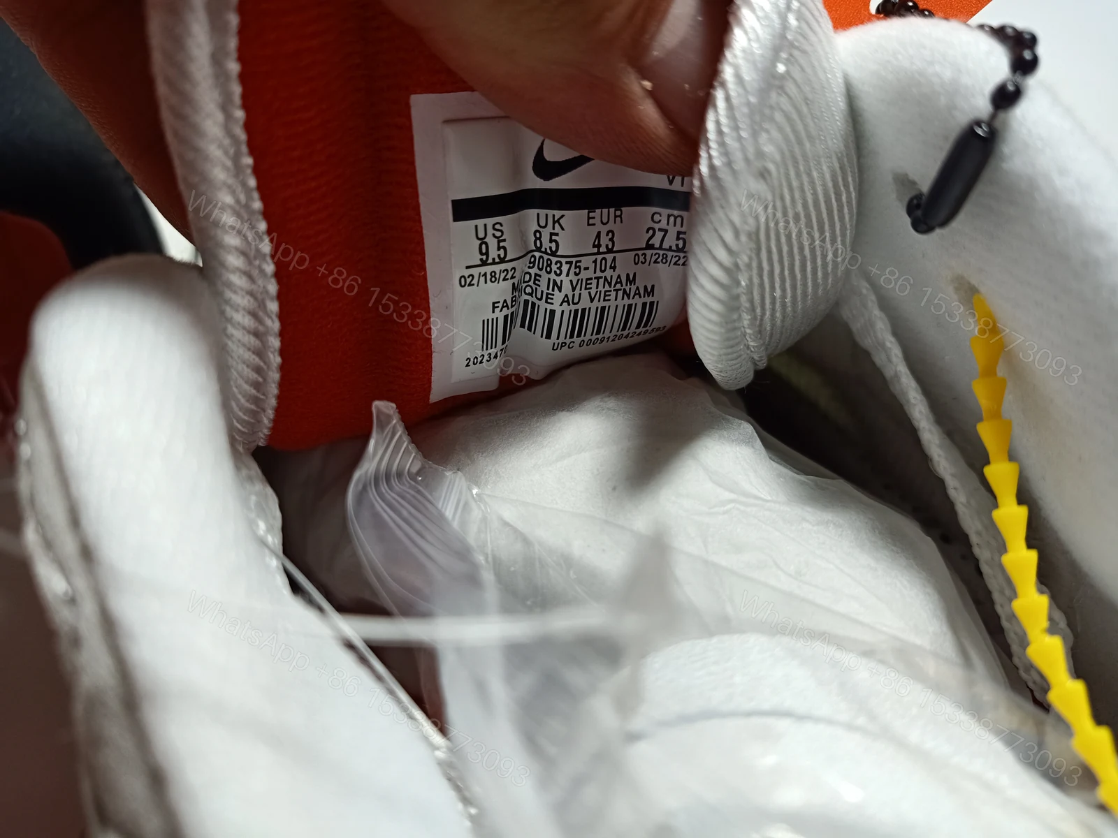 View 4 of Nike Fake Air Max 1 Obsidian 908375-104