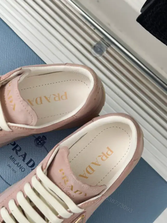 View 10 of PRADA SUEDE SNEAKERS ALABASTER PINK – PRD081