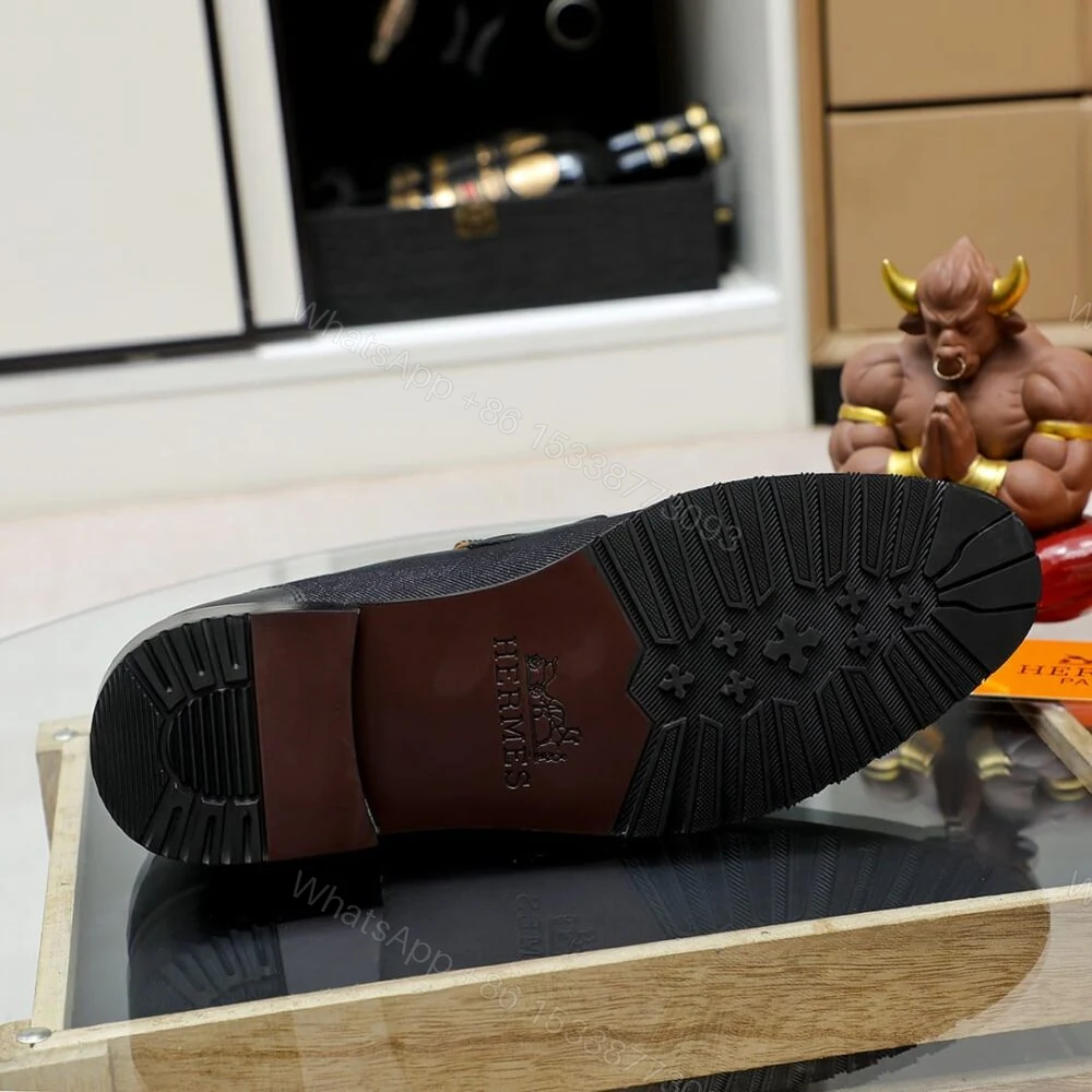 View 9 of Hermes Blaise Loafer Black