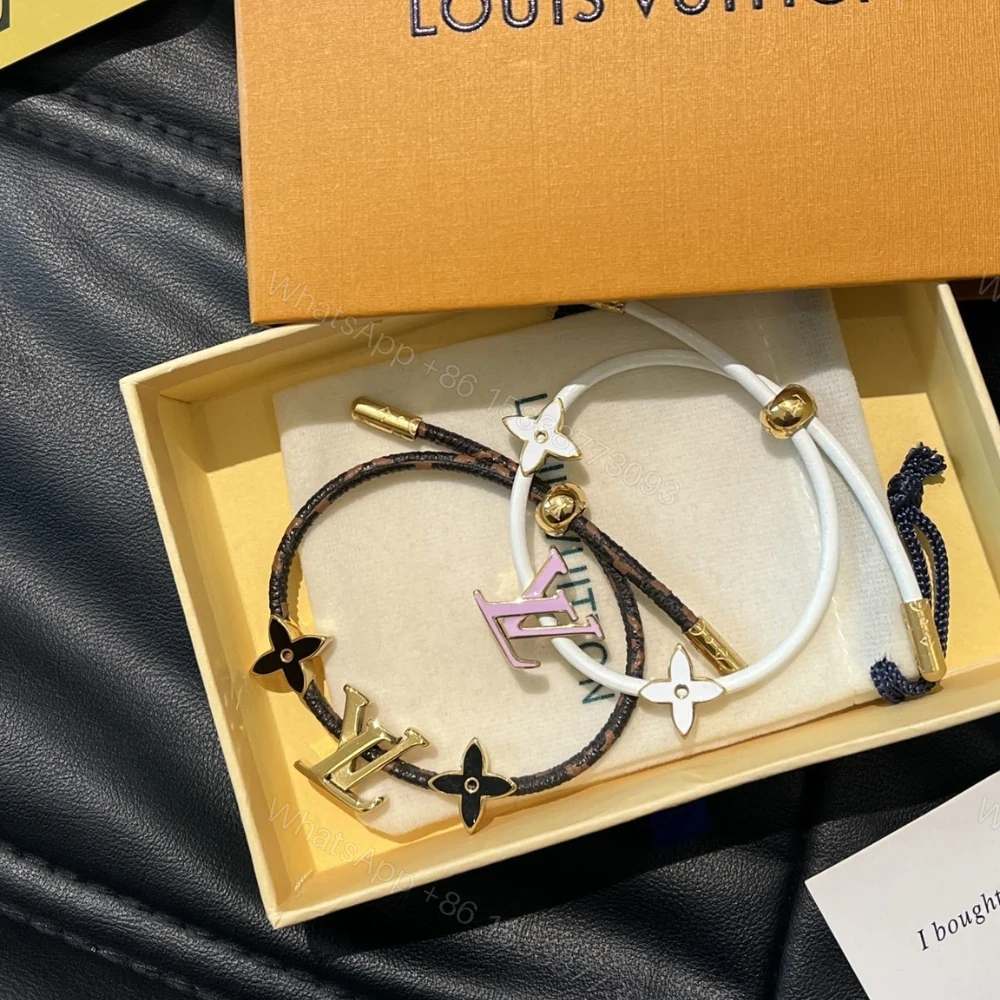 View 7 of Louis Vuitton Lv Iconic Bracelet Monogram Brown M1019Z