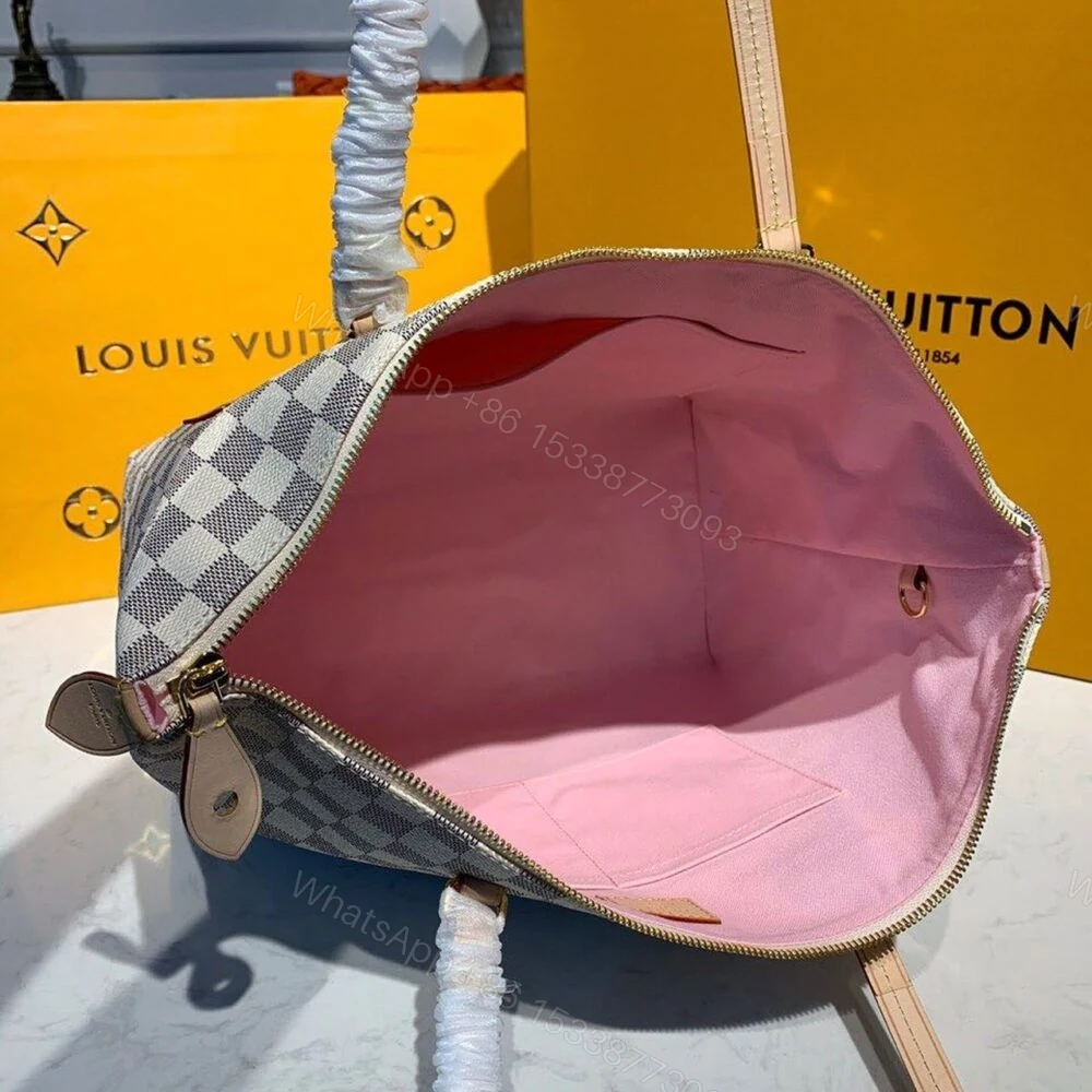 View 8 of Louis Vuitton Lena MM Damier Azur Canvas 33cm LV N44040