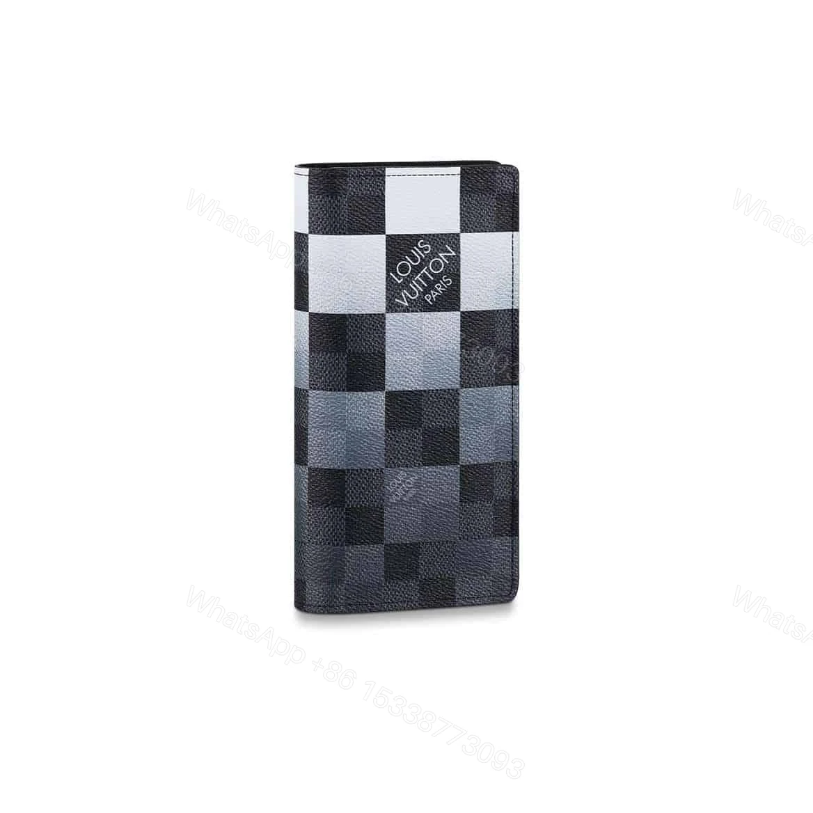 Louis Vuitton Brazza Wallet Damier Graphite Canvas N40415 – RRG041 — view 1