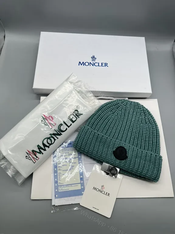 View 9 of Cream Knit Beanie with Signature Patch: Everyday Luxe Winter Accessory