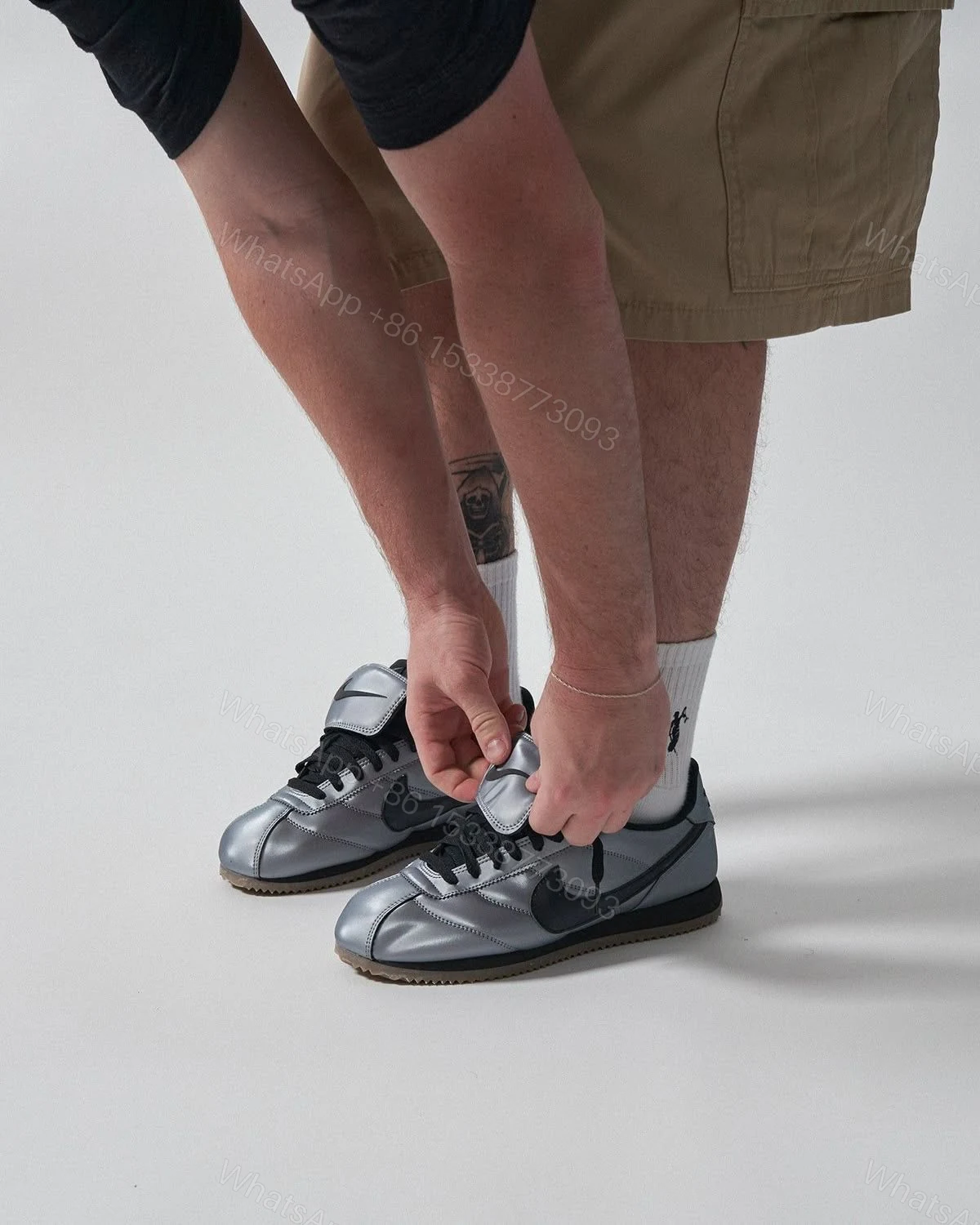 View 2 of FIRST COPY NIKE CORTEZ SE TIEMPO GREY FOR MEN