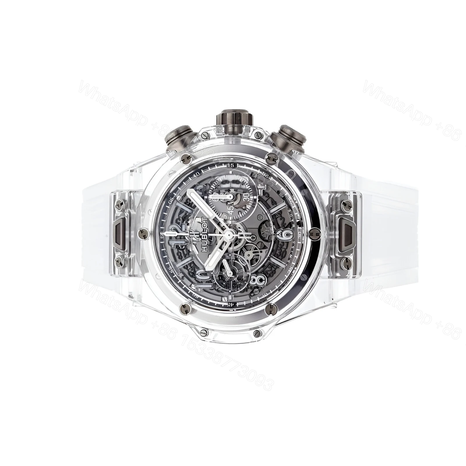 View 3 of Hublot Full Sapphire Replica
