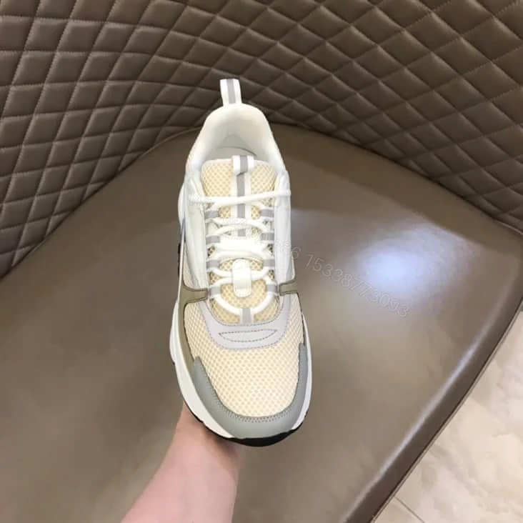View 5 of B22 SNEAKER TECHNICAL MESH WITH AND CALFSKIN – CD103