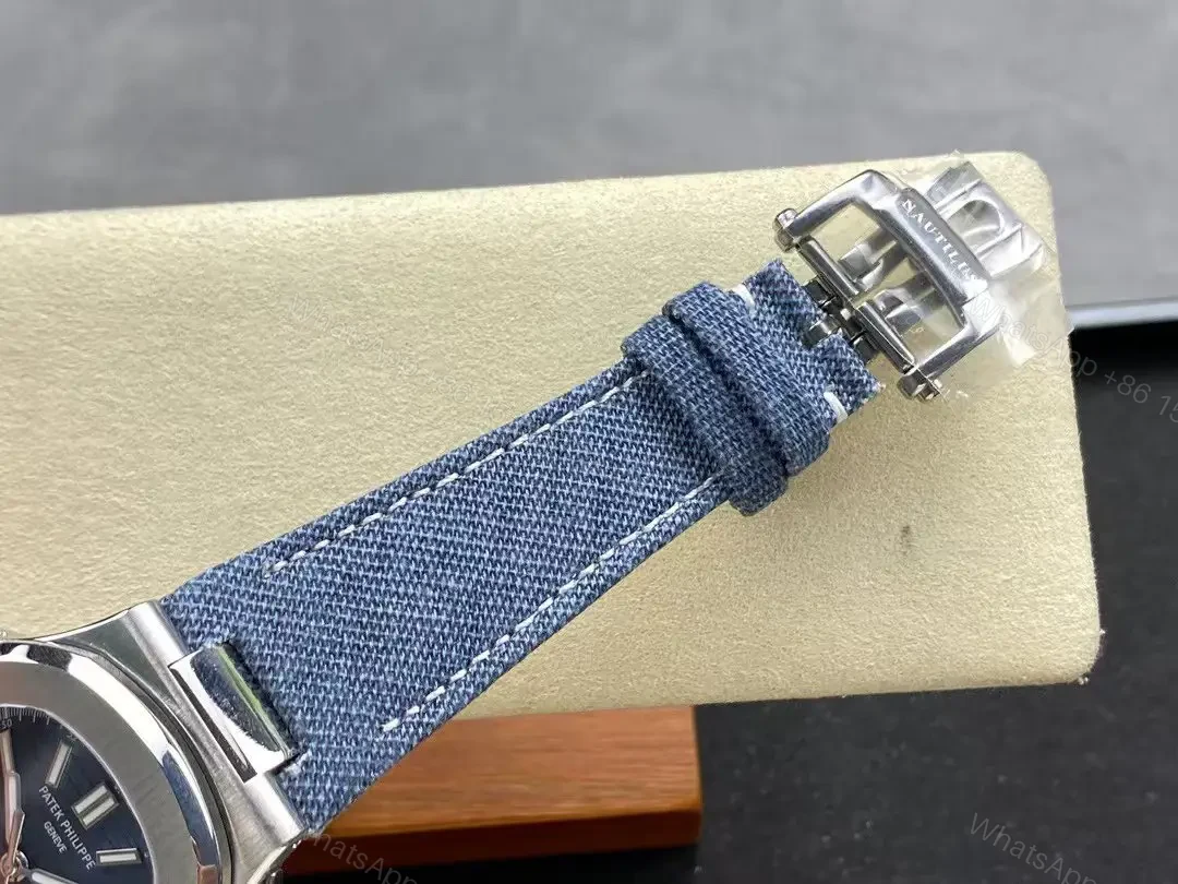 View 16 of Super Clone Replica Denim Patek Philippe Nautilus 5980/60G – 2024