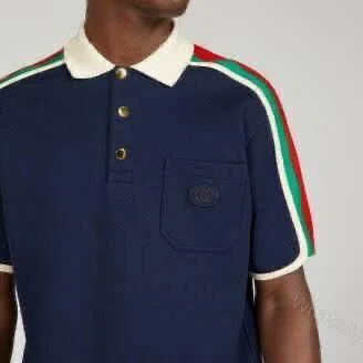 View 9 of Gucci Half Sleeve Polo Tees First Copy | Imported AAA+ Exclusive Replica