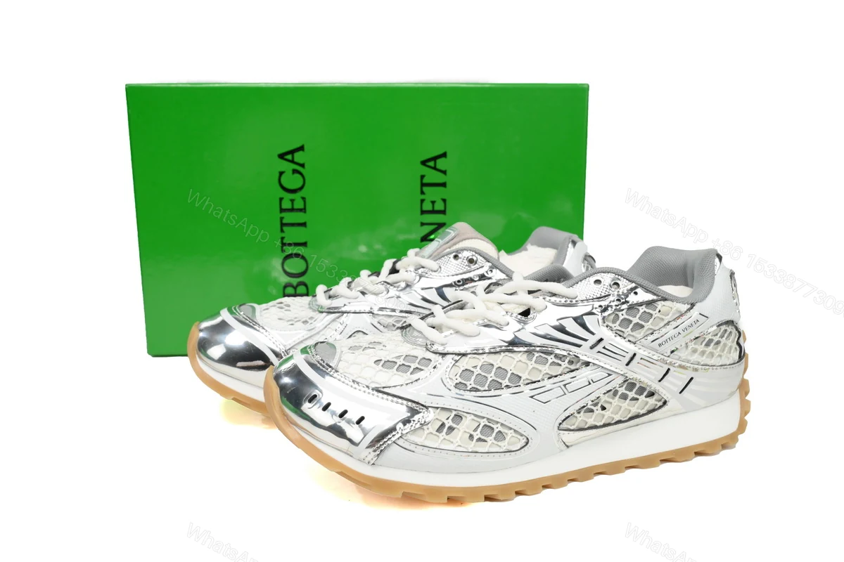 Bottega Veneta Orbit Silver Reps — view 2