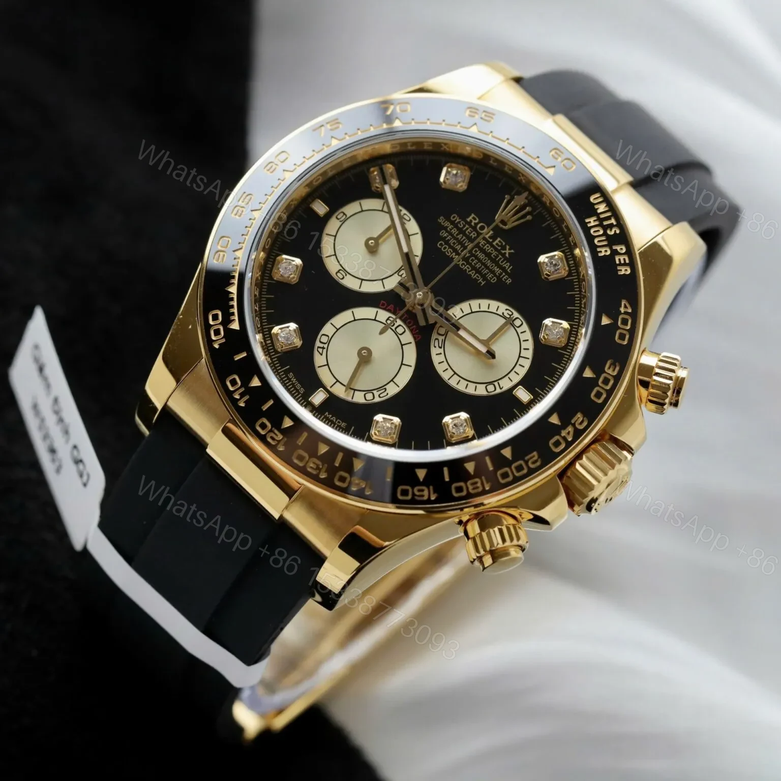View 3 of Rolex Daytona Black Dial Yellow Gold 126518LN