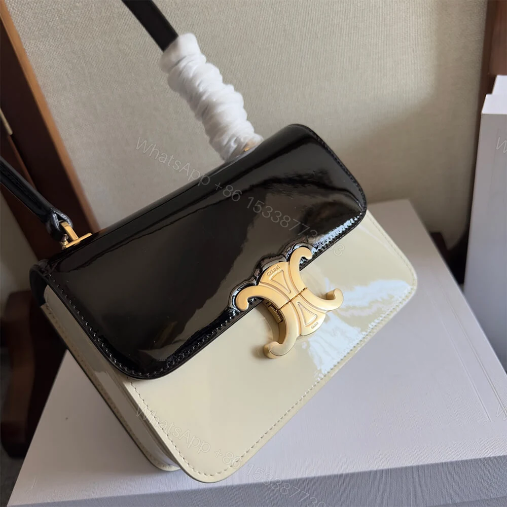 View 6 of CELINE TEEN GARANCE bag in BICOLOUR PATENT CALFSKIN(HIGH-END GRADE)