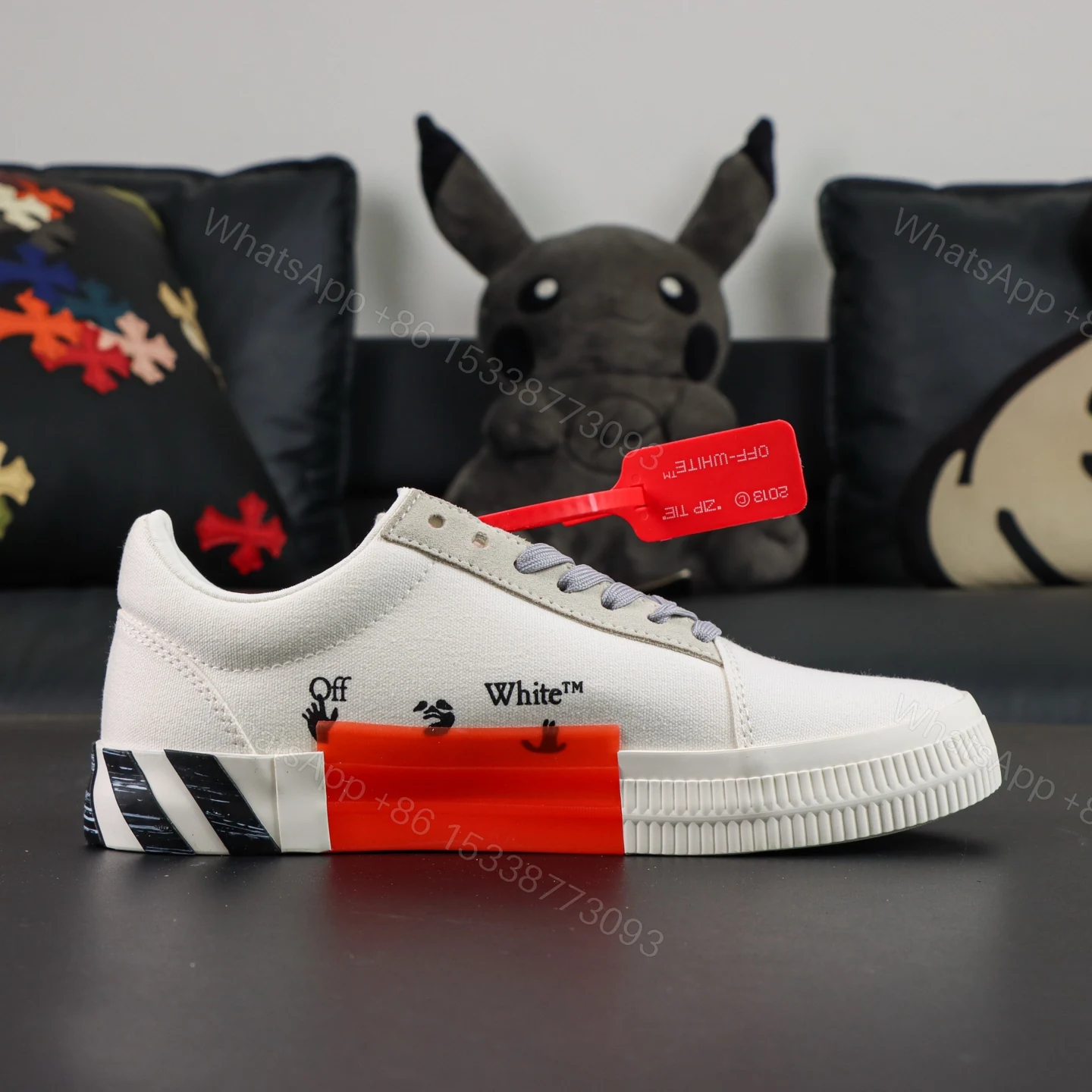 View 2 of Off White Low Vulcanised White