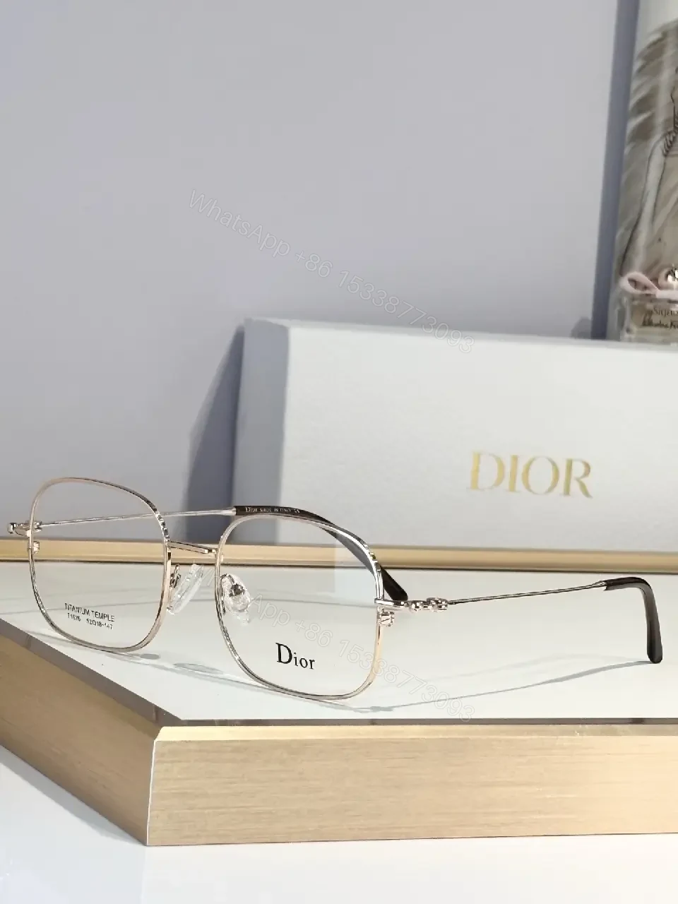 View 5 of Refined Titanium Eyewear: Subtle Geometry, All-Day Comfort