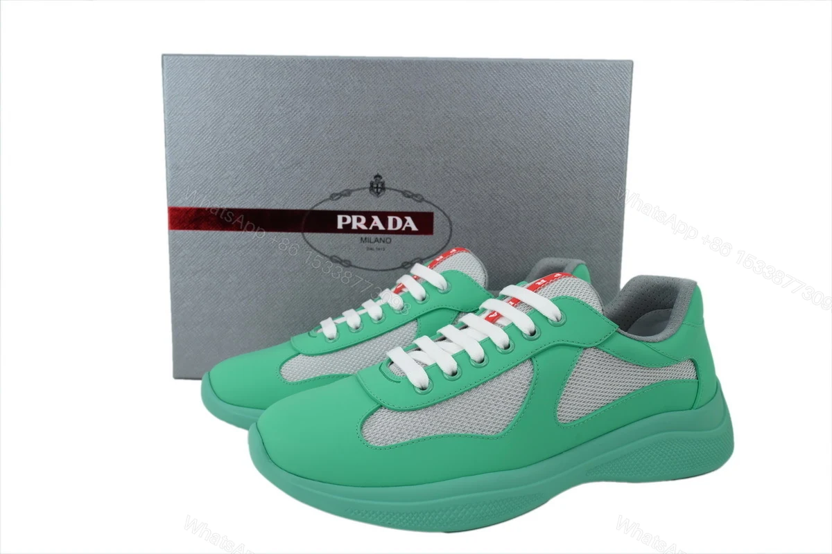 View 7 of Prada Sneakers Rubber Green