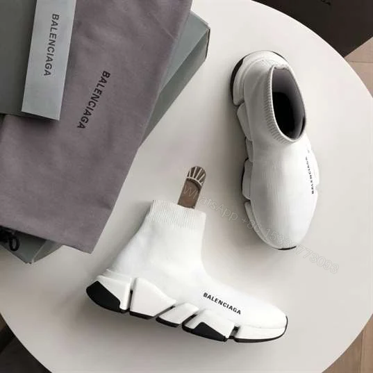 View 9 of BALENCIAGA SPEED 2.0 SNEAKER IN WHITE – BB143