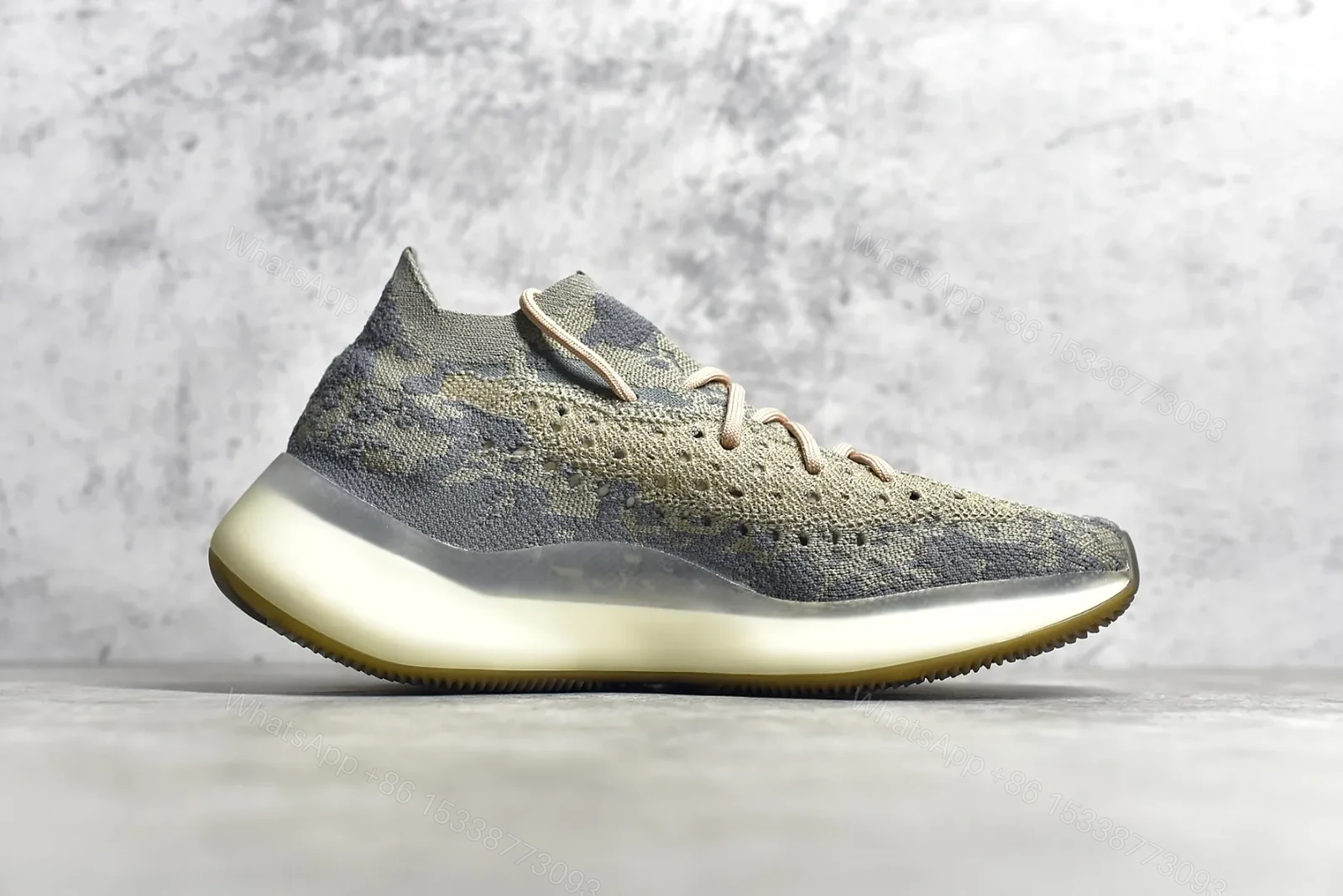 View 3 of UA Yeezy Boost 380 Mist Non Reflective Reps