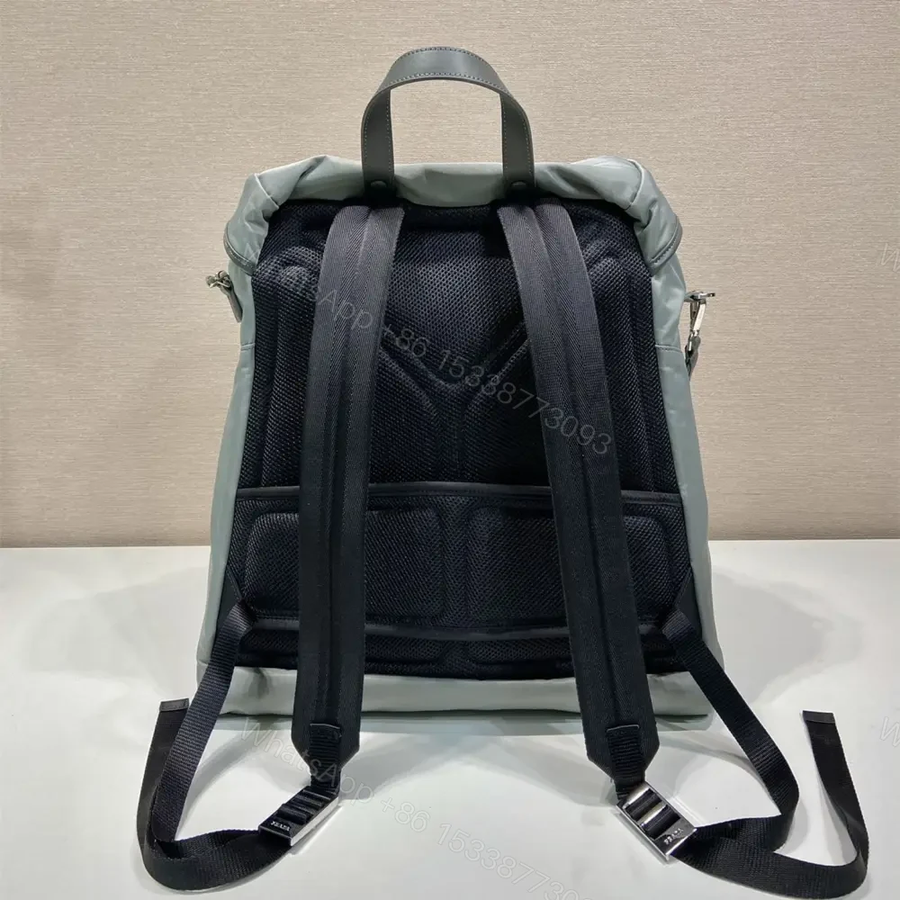 View 2 of 高仿Prada男士雙肩包系列2VZ108灰色免檢版