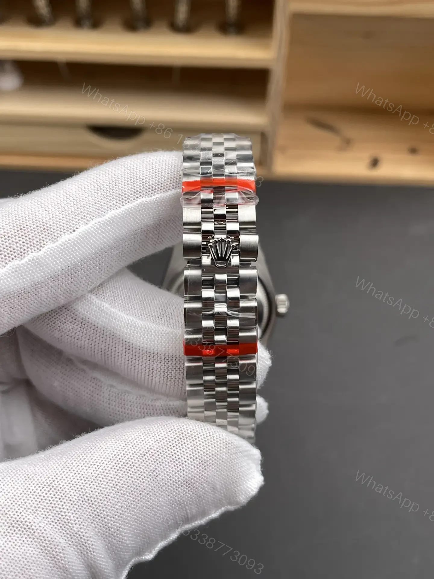View 8 of Rolex Datejust 31 Stainless Steel Fluted Oyster Silver 178274-0025