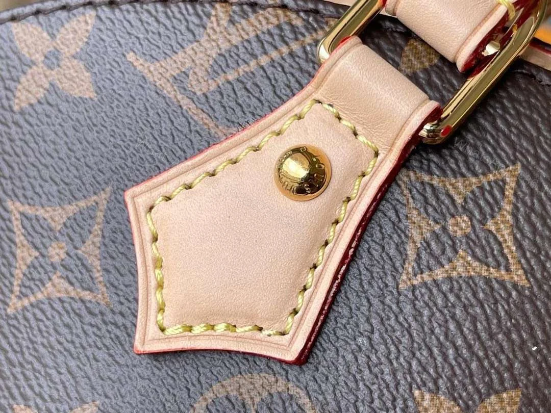 View 2 of Louis Vuitton Ellipse BB Monogram Handle White Milk Handbags 28x21x8cm