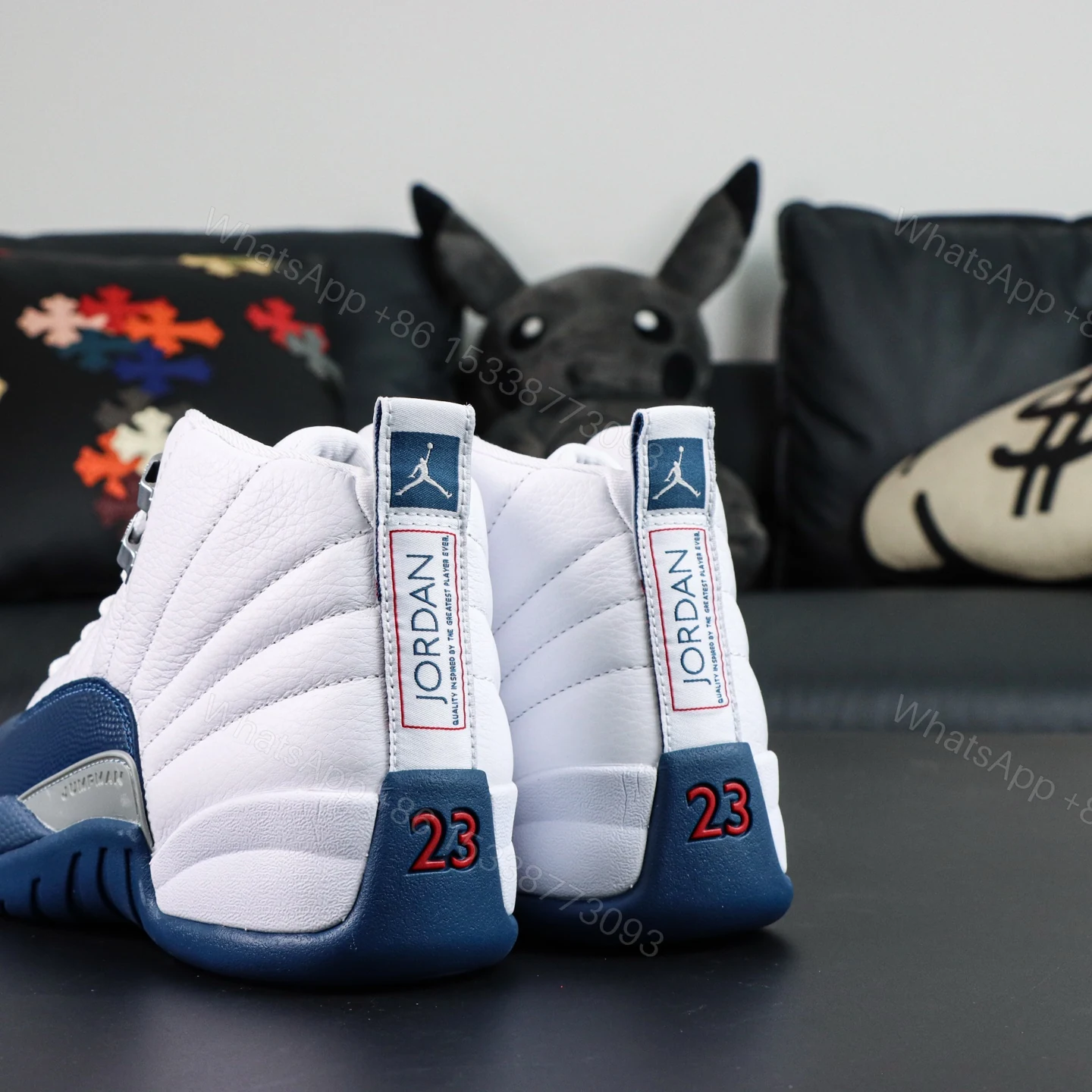 View 6 of Air Jordan 12 “French Blue” Reps