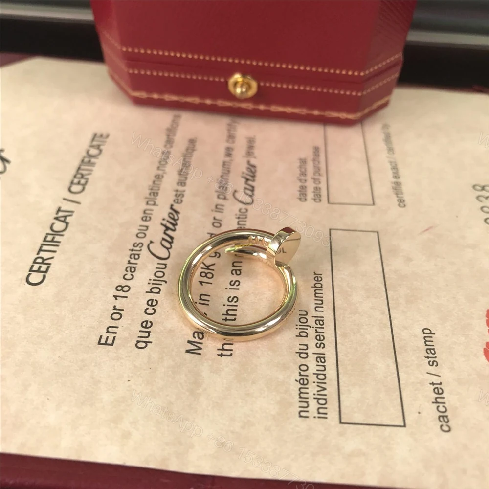 View 2 of Cartier Juste Un Clou Ring Large Yellow Gold B4092652