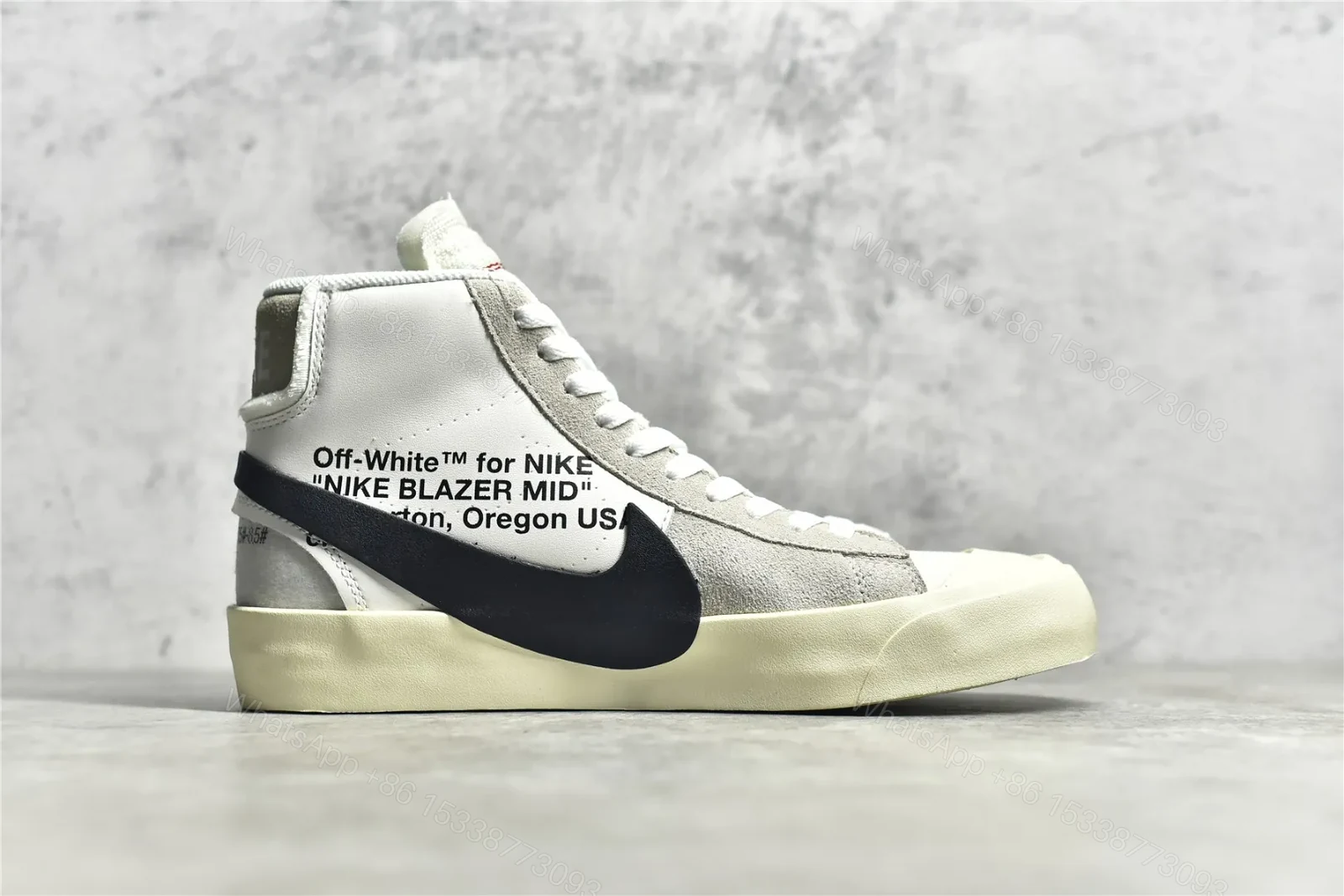 View 2 of OFF WHITE NIKE BLAZER MID “The Ten”