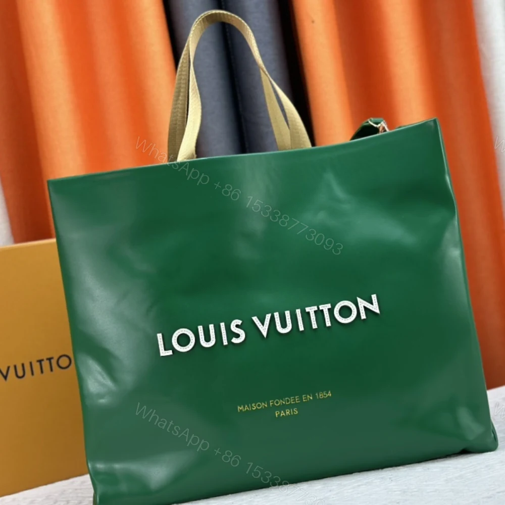 View 2 of LOUIS VUITTON SHOPPER TOTE MM GREEN 40CM
