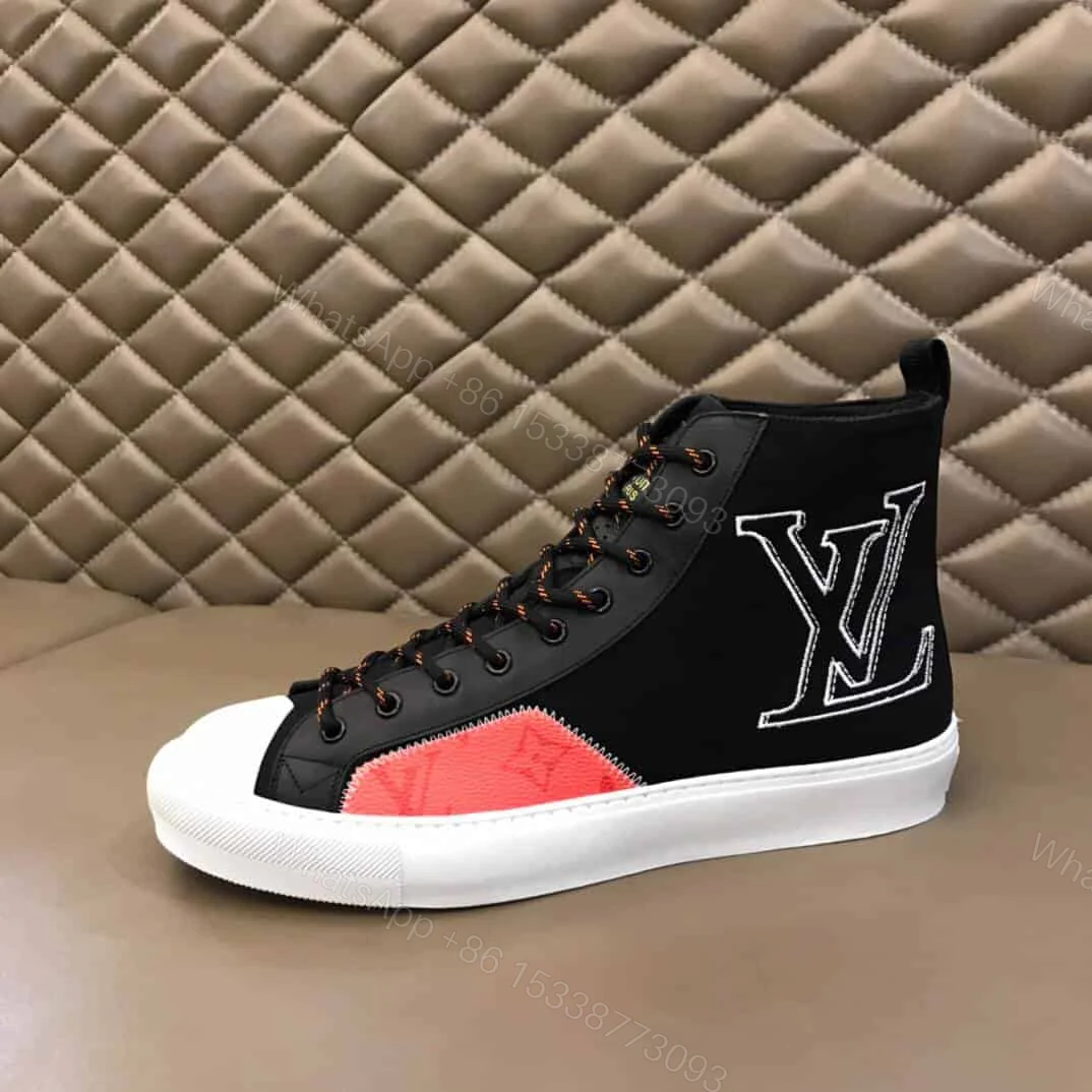 View 5 of LOUIS VUITTON TATTOO HIGH TOP BLACK SNEAKER – LV77