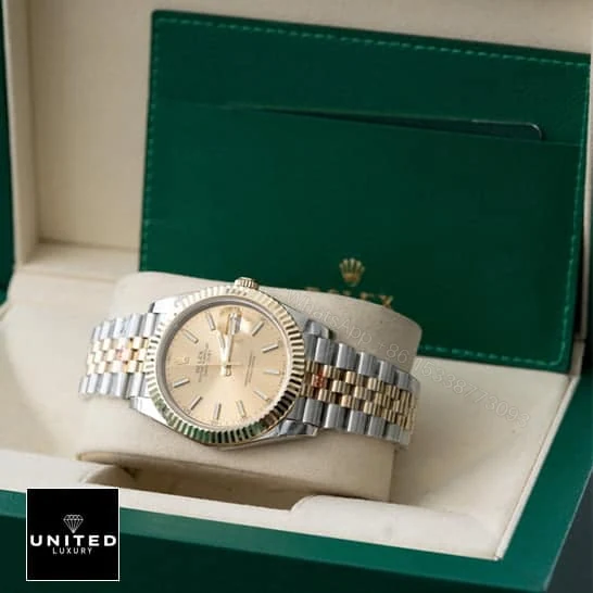 View 10 of Rolex Datejust 116233 Champagne Dial Replica