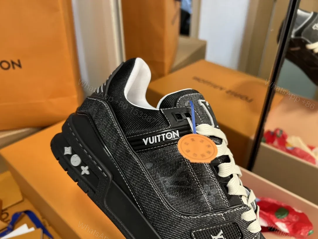 View 9 of Denim-Suede High-Top Luxury Sneaker with Cushioned Comfort