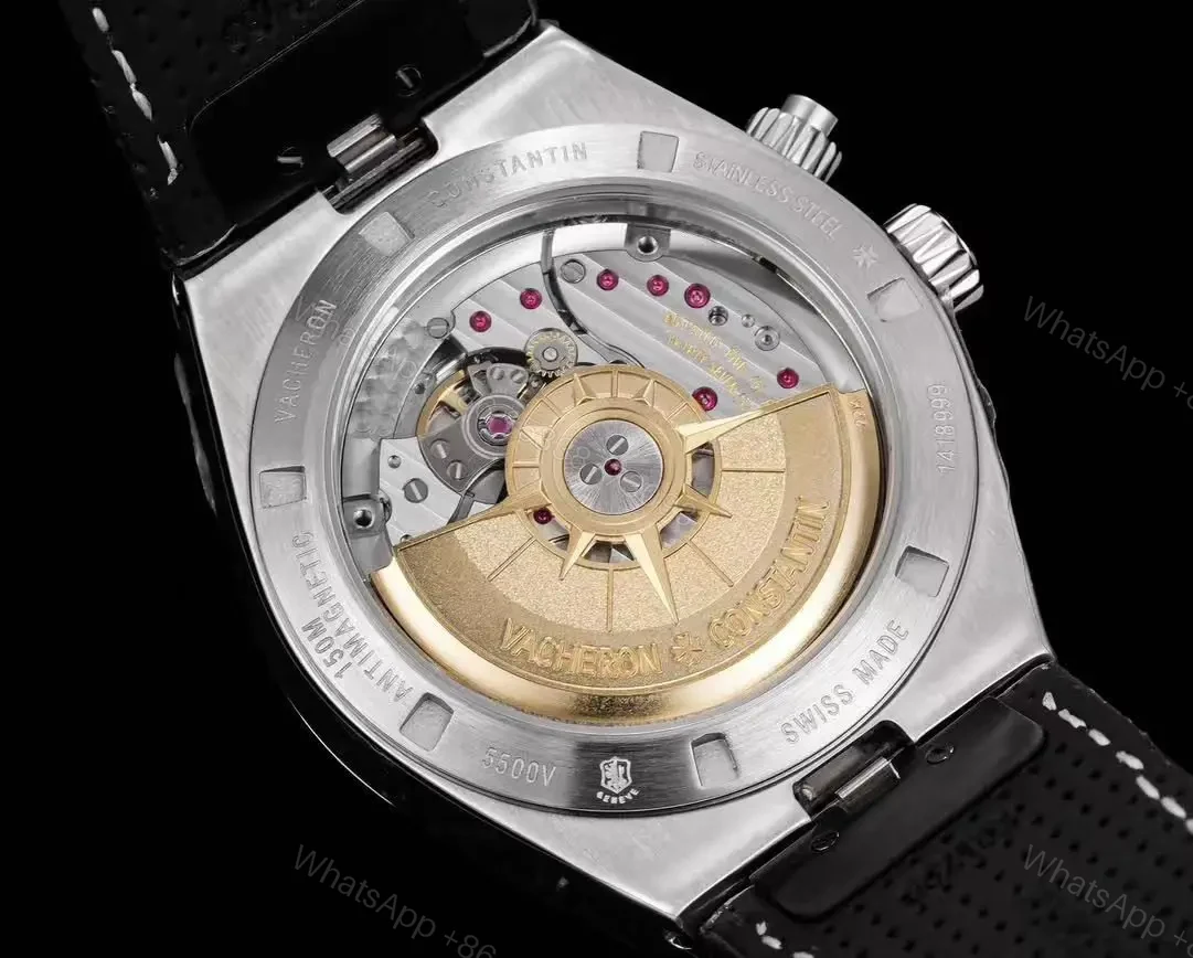 View 7 of Replica vacheron constantin Overseas dual time 41 mm Stainless steel