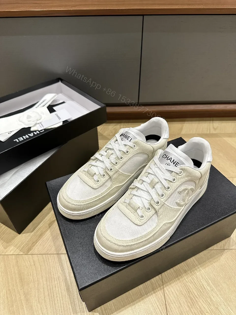 View 6 of Neutral Suede-Leather High-Top: Luxe Everyday Sneaker