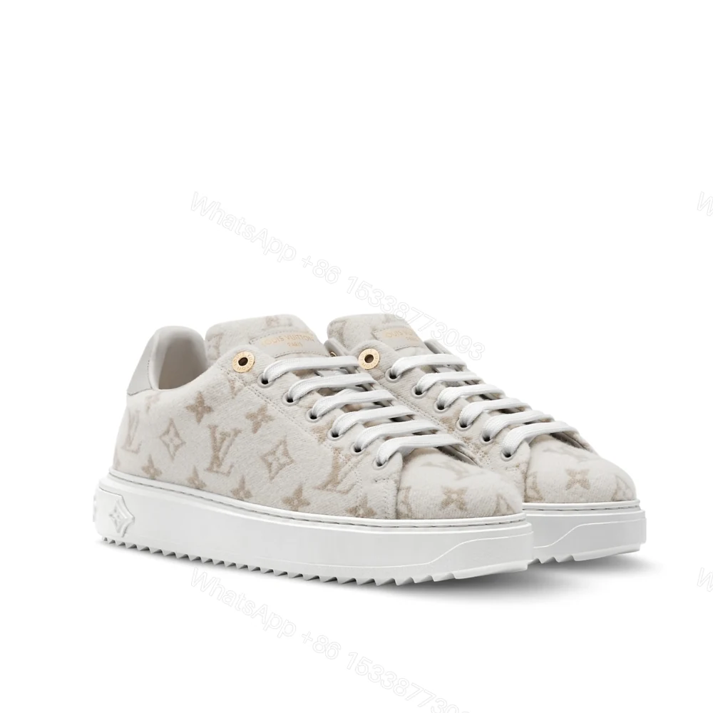 Louis Vuitton Time Out Sneaker Beige 1Aivb5 — view 1