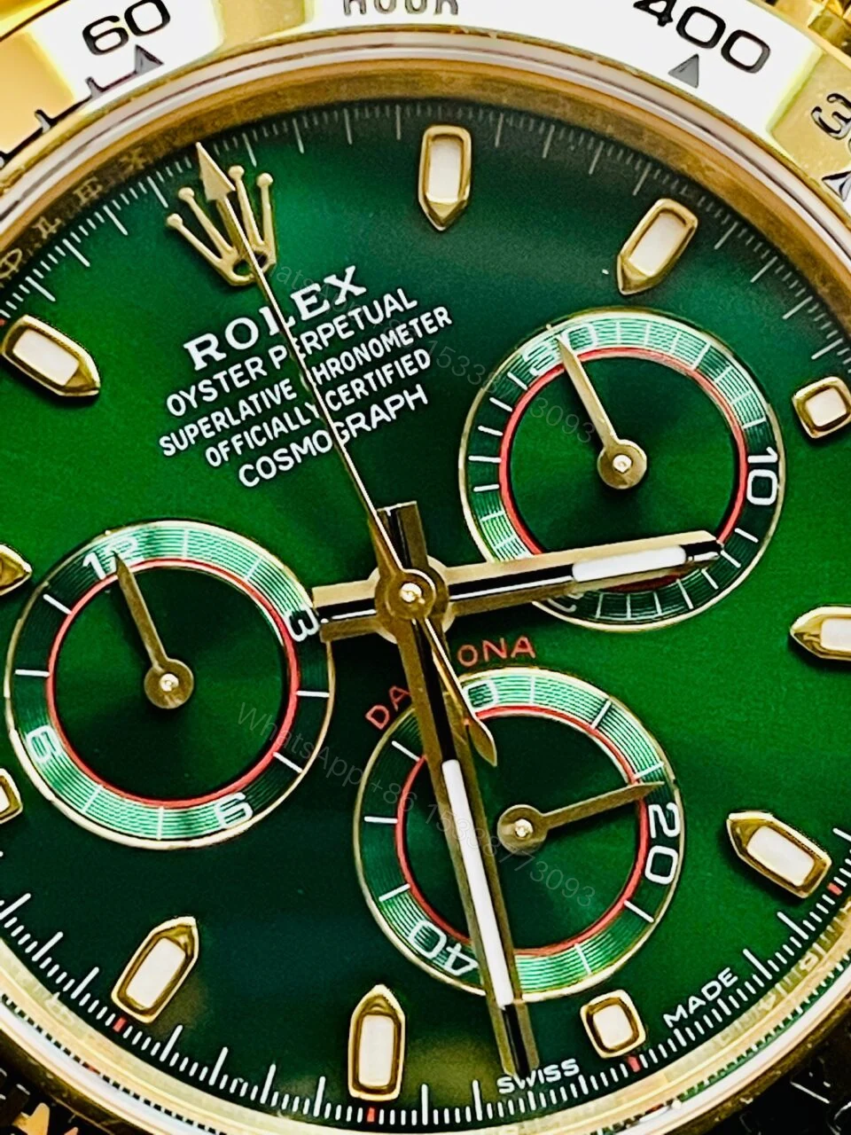 View 6 of BTF factory 1:1 Rolex Daytona 116508 Best Edition Green Dial SA4130