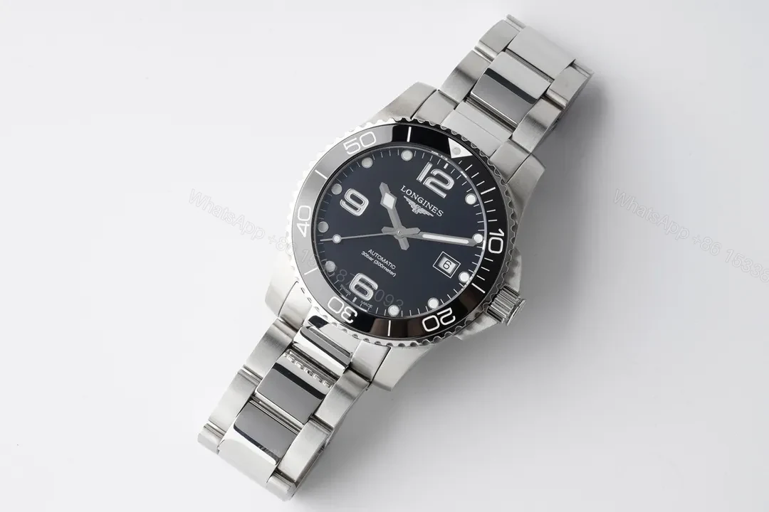View 9 of Longines Conquest Black Dial Stainless Steel Automatic Watch