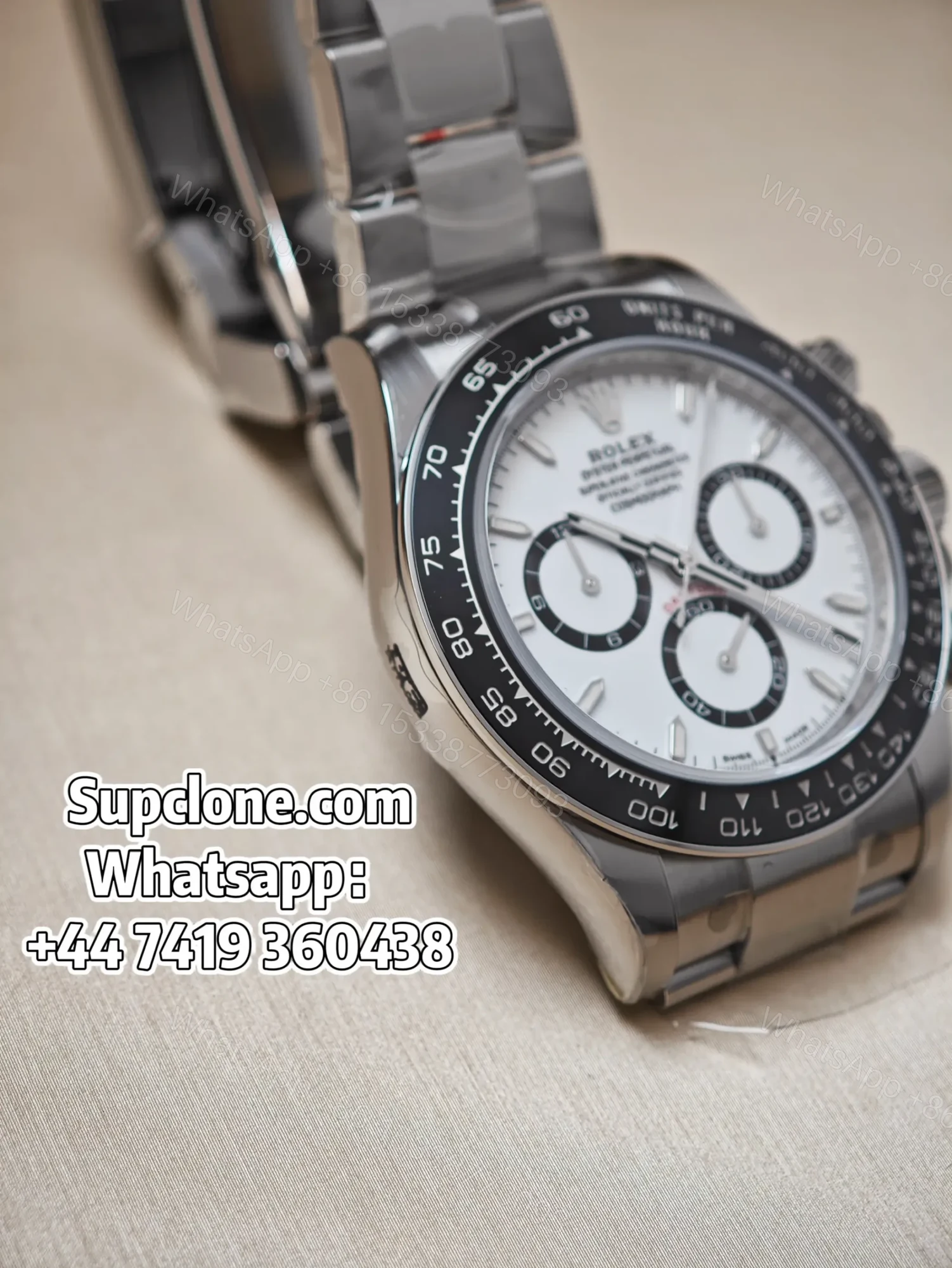 View 8 of Rolex Daytona Super Clone Panda Dial M126500LN-0001 4131 Movement