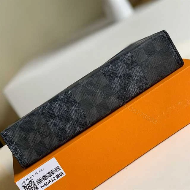 View 7 of POCHETTE VOYAGE MM DAMIER GRAPHITE CANVAS N60412