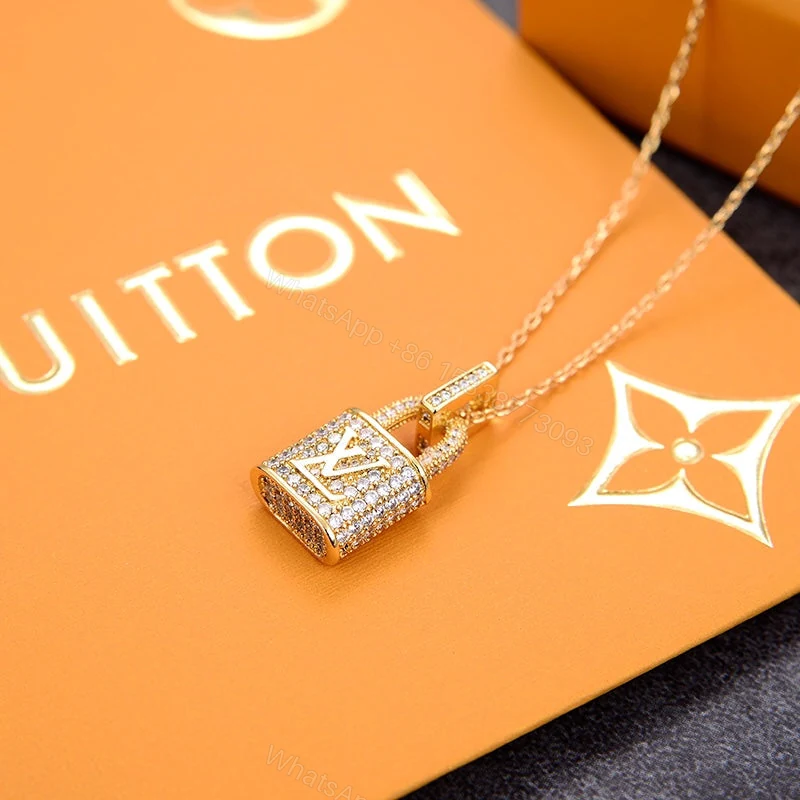 View 3 of Best Quality Necklace LV 025