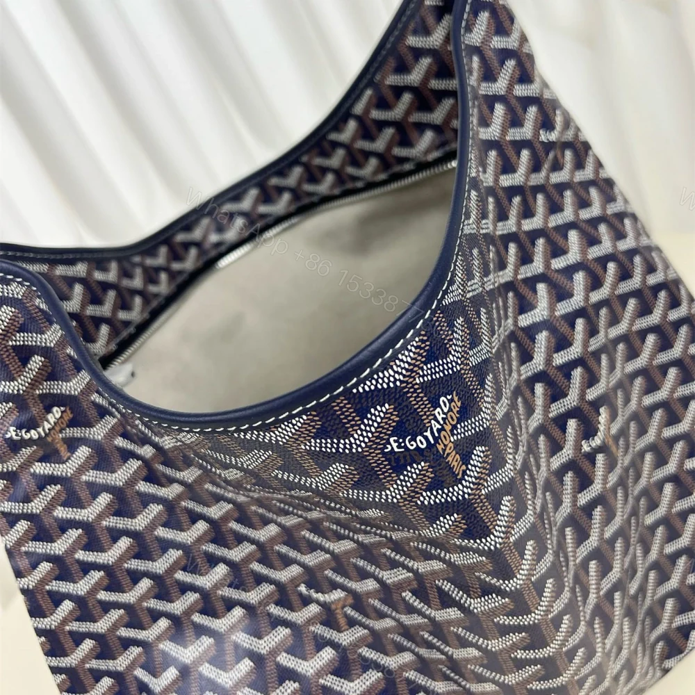 View 9 of 高仿Goyard*Hobo系列BOHEMEB單肩子母手袋深藍免檢版