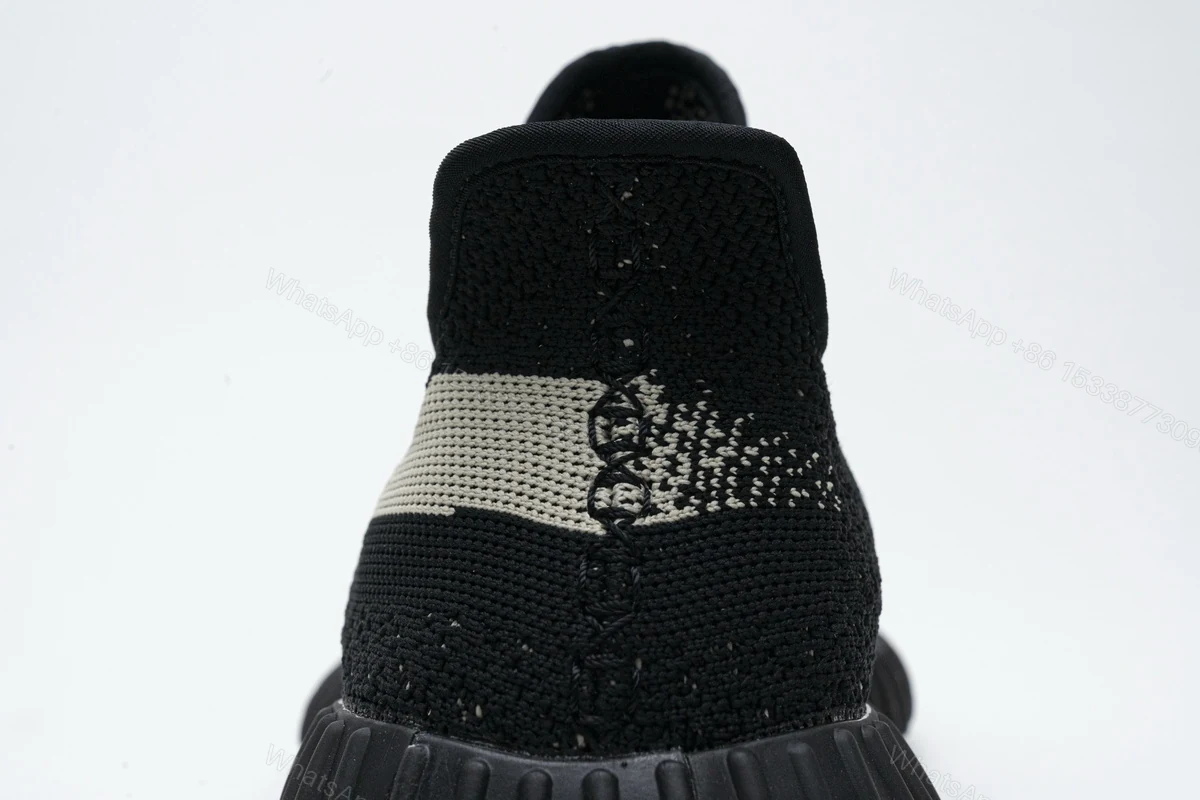 View 7 of (OG)Adidas Fake Yeezy 350 V2 Core BlackWhite Real Boost BY1604